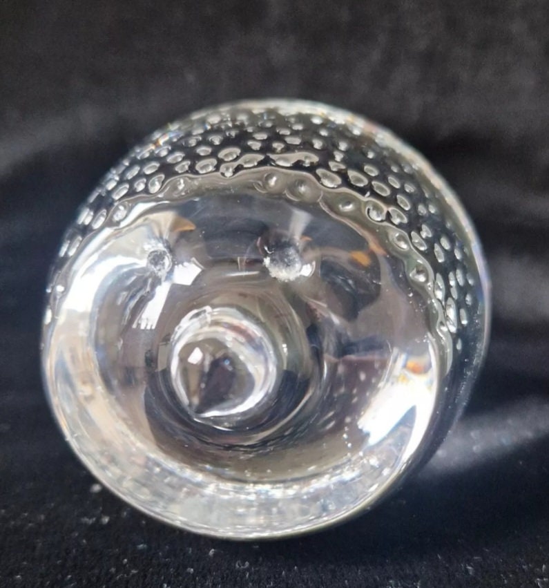 Holmegaard Art Glass Hedgehog Figurine Ornament Rare Mid Century Vintage Denmark