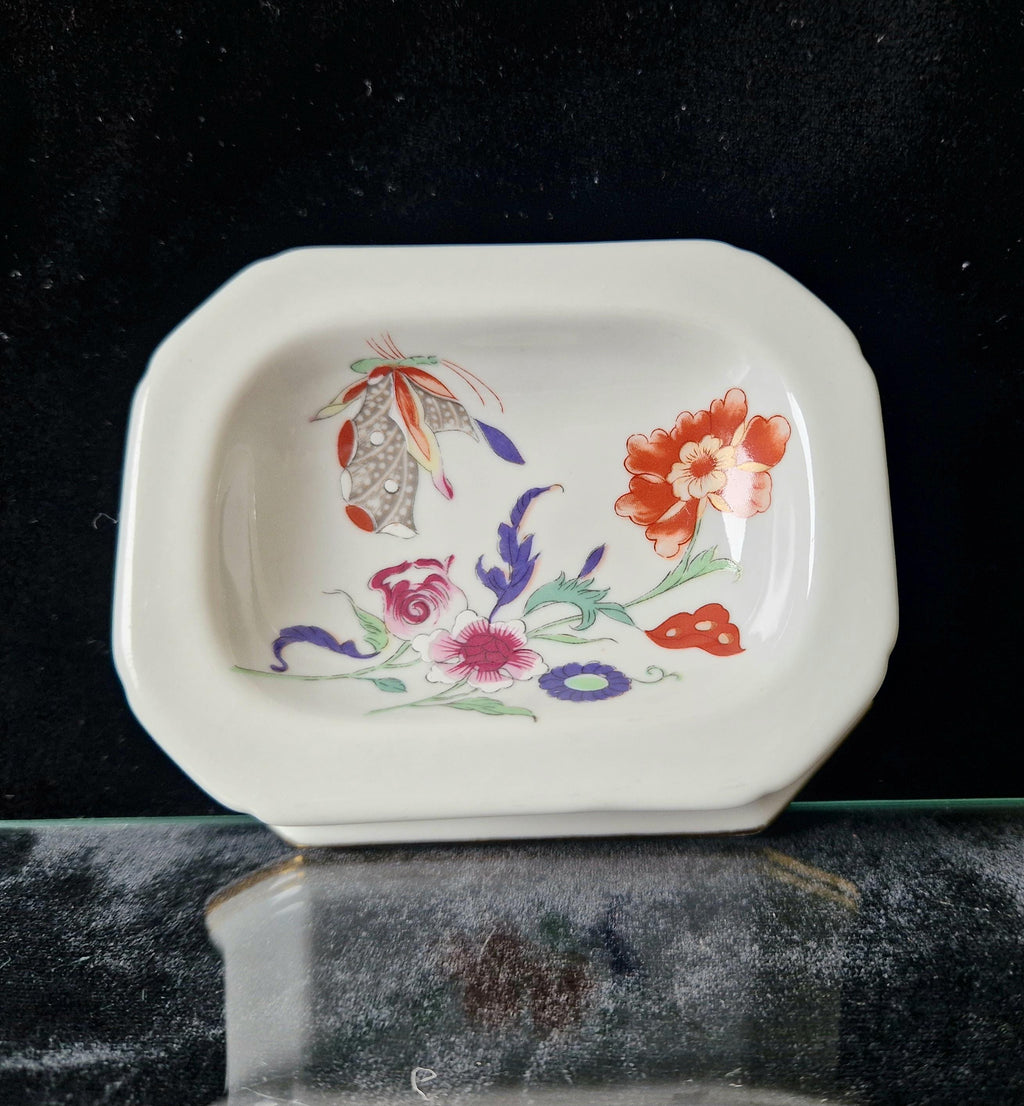 Vintage Vista Alegre Salt Open Table Trencher Sumatra Pattern