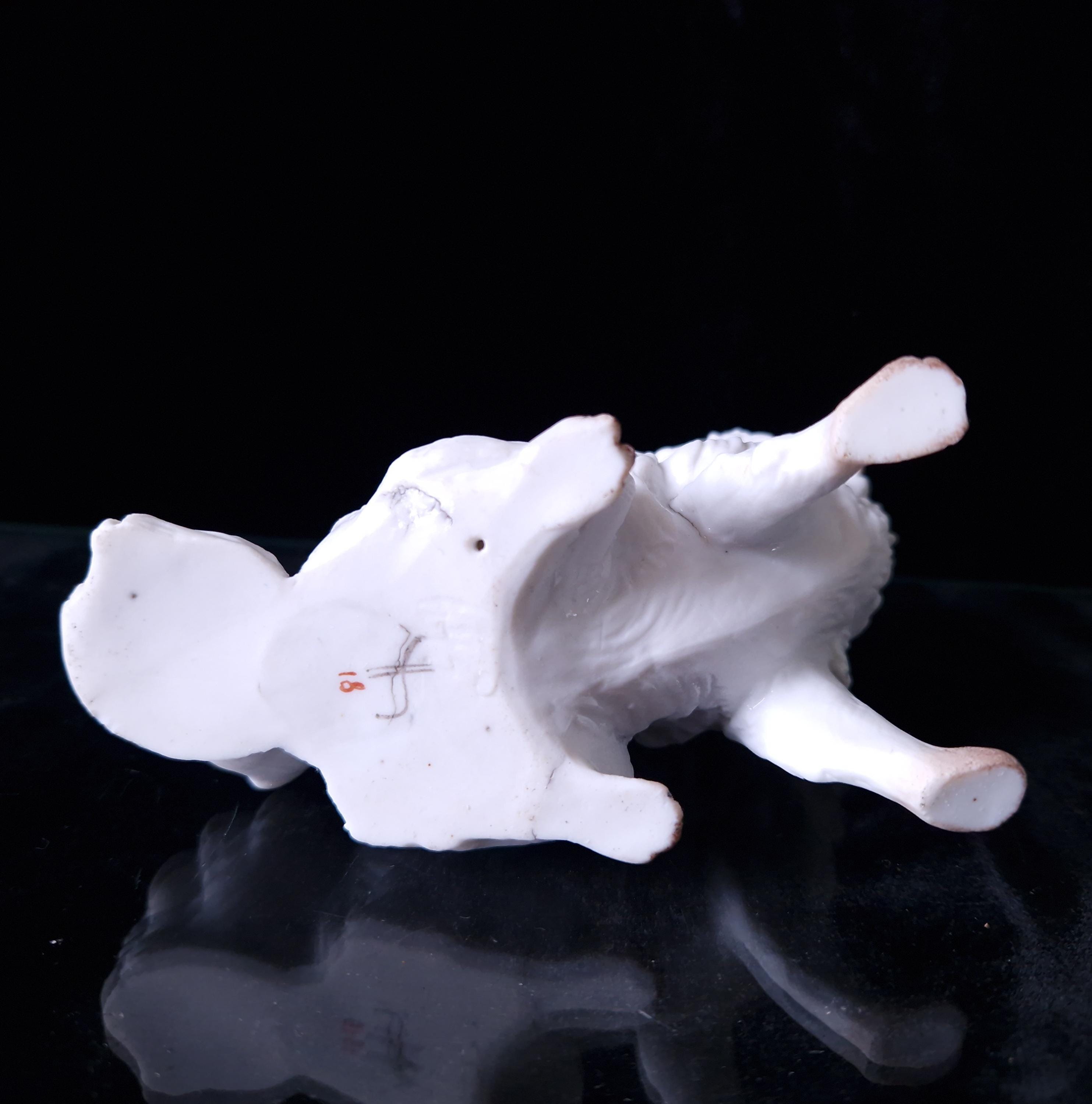 Antique Heubach Bisque Spitz Dogs: German Figures, Circa 1864-1880