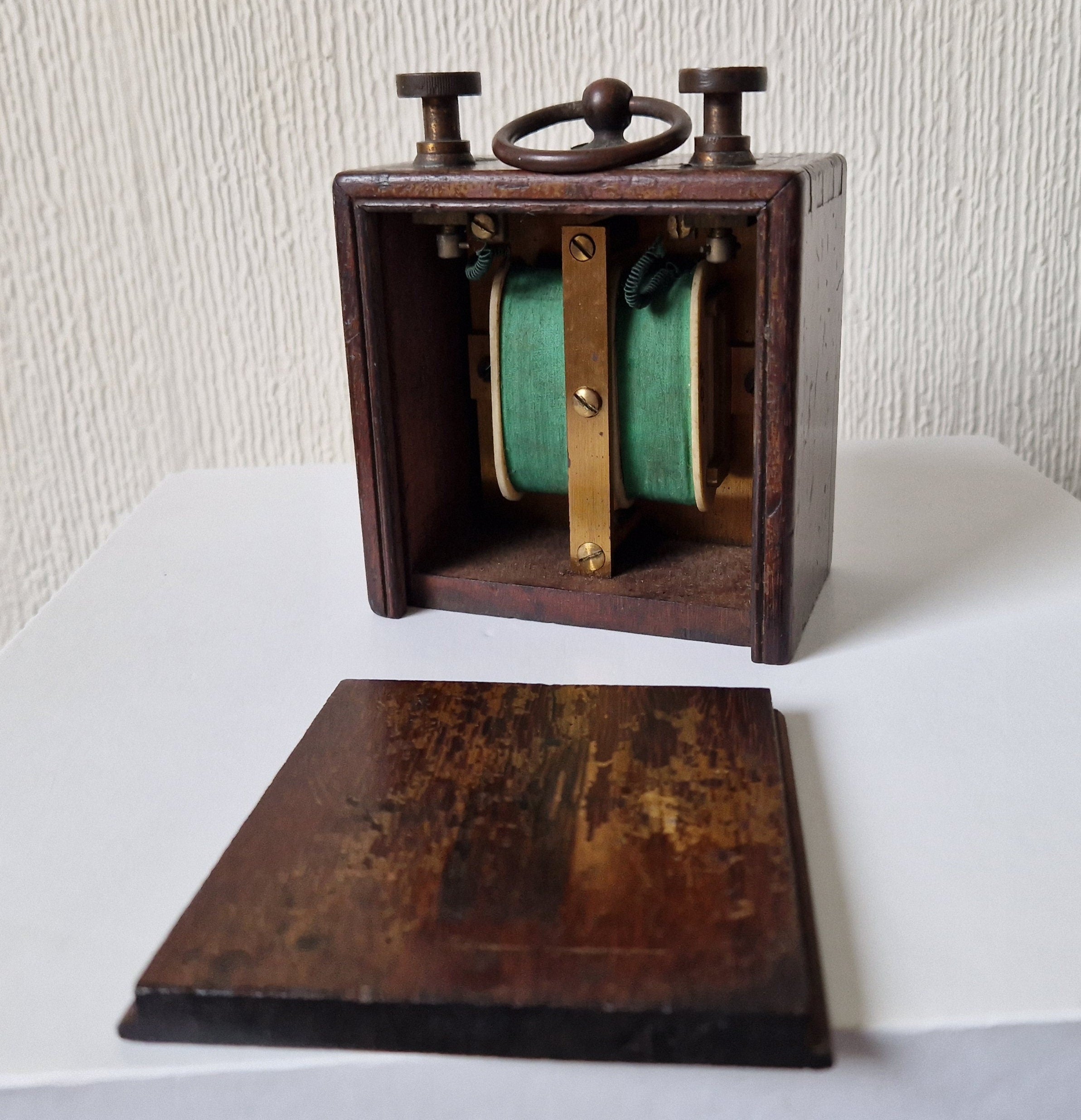 Siemens Bros & Co London 15049 Galvanometer Antique Telegraph Instrument Rare