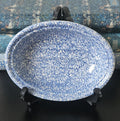 Vintage Soap Dish Mason’s Ironstone Crabtree & Evelyn Chintzy Blue and White Oval Shape