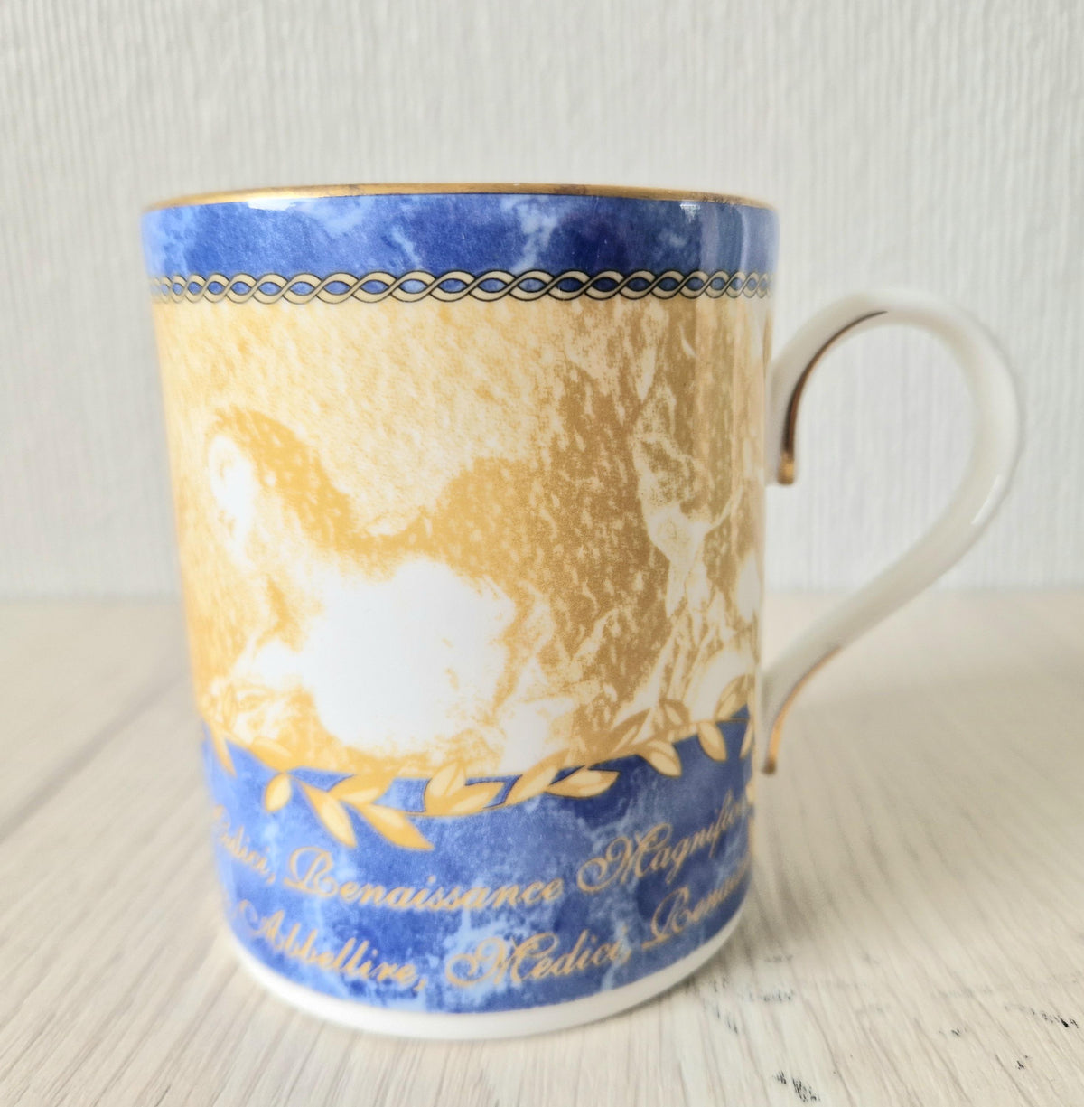 Rare Royal Worcester Millenium Renaussance Artist Limited Edition Mug