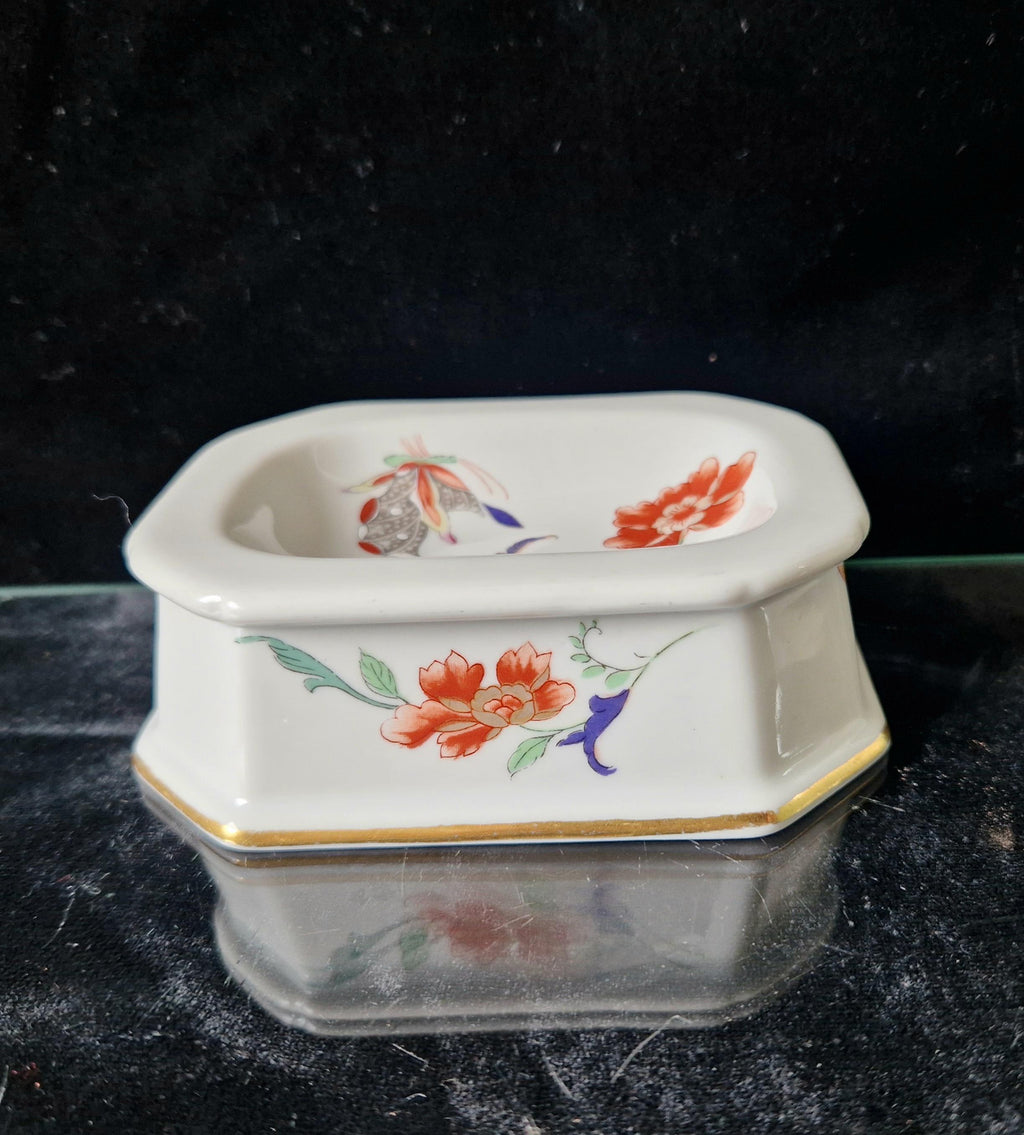 Vintage Vista Alegre Salt Open Table Trencher Sumatra Pattern