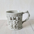 1830s Minton Stoneware Mug: Silenus and Bacchus Relief