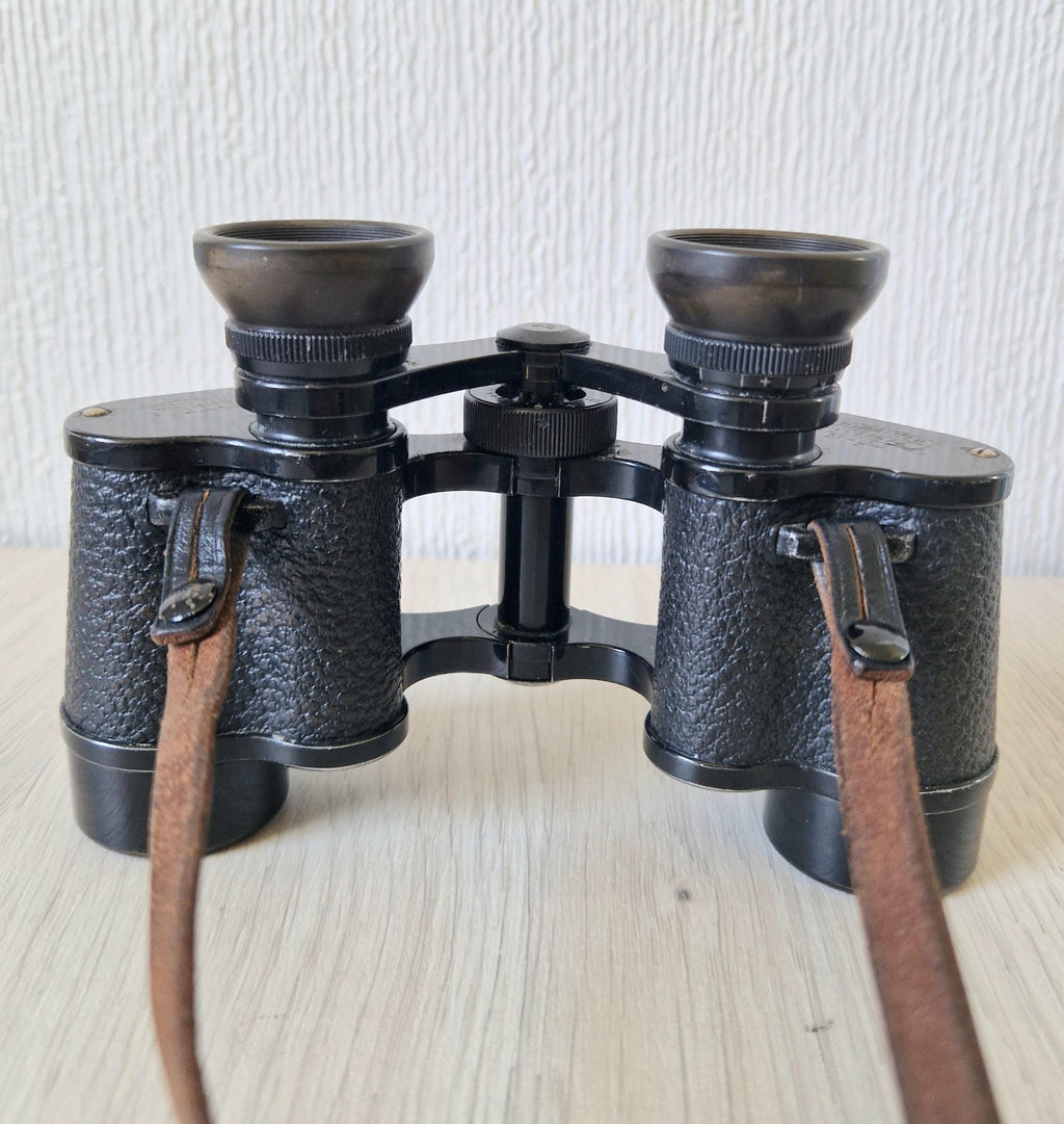 Antique Carl Zeiss Jena Turactem 8 x 24 Binocular Serial 1187975 Circa 1920's