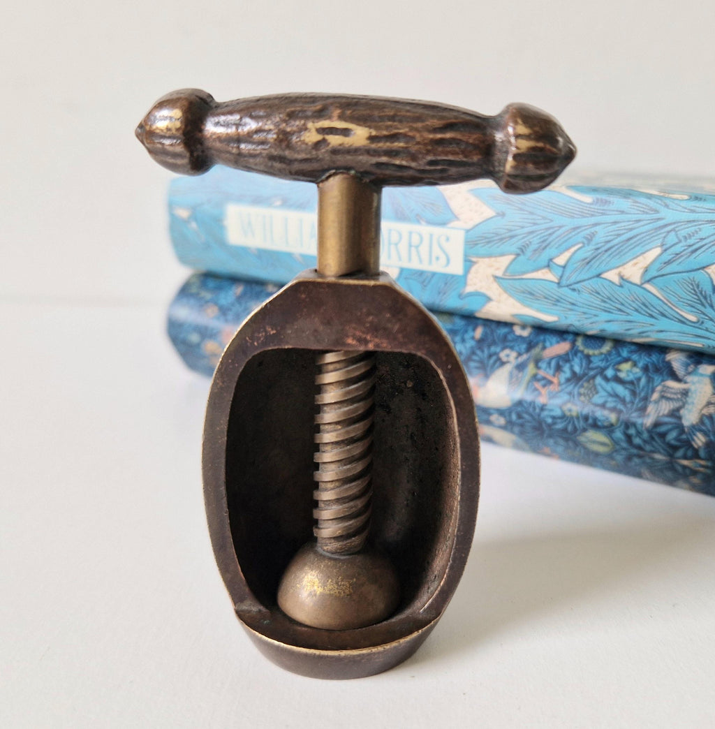 Bronze Art Deco Austrian Bronze Walnut Nutcracker 1900s