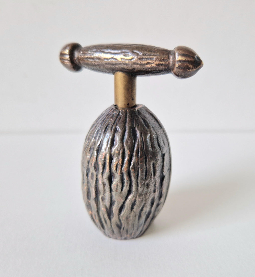 Bronze Art Deco Austrian Bronze Walnut Nutcracker 1900s