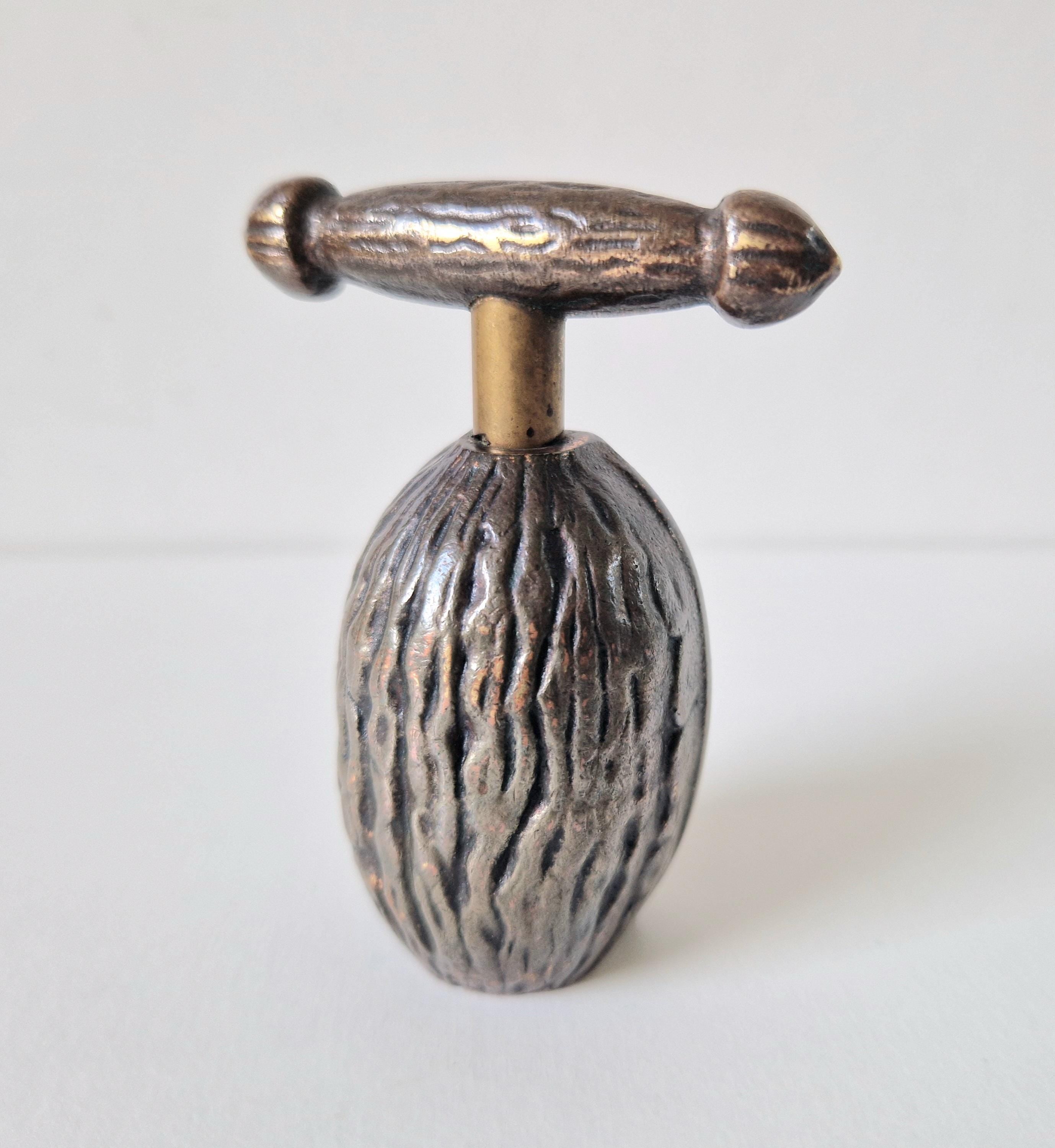 Bronze Art Deco Austrian Bronze Walnut Nutcracker 1900s