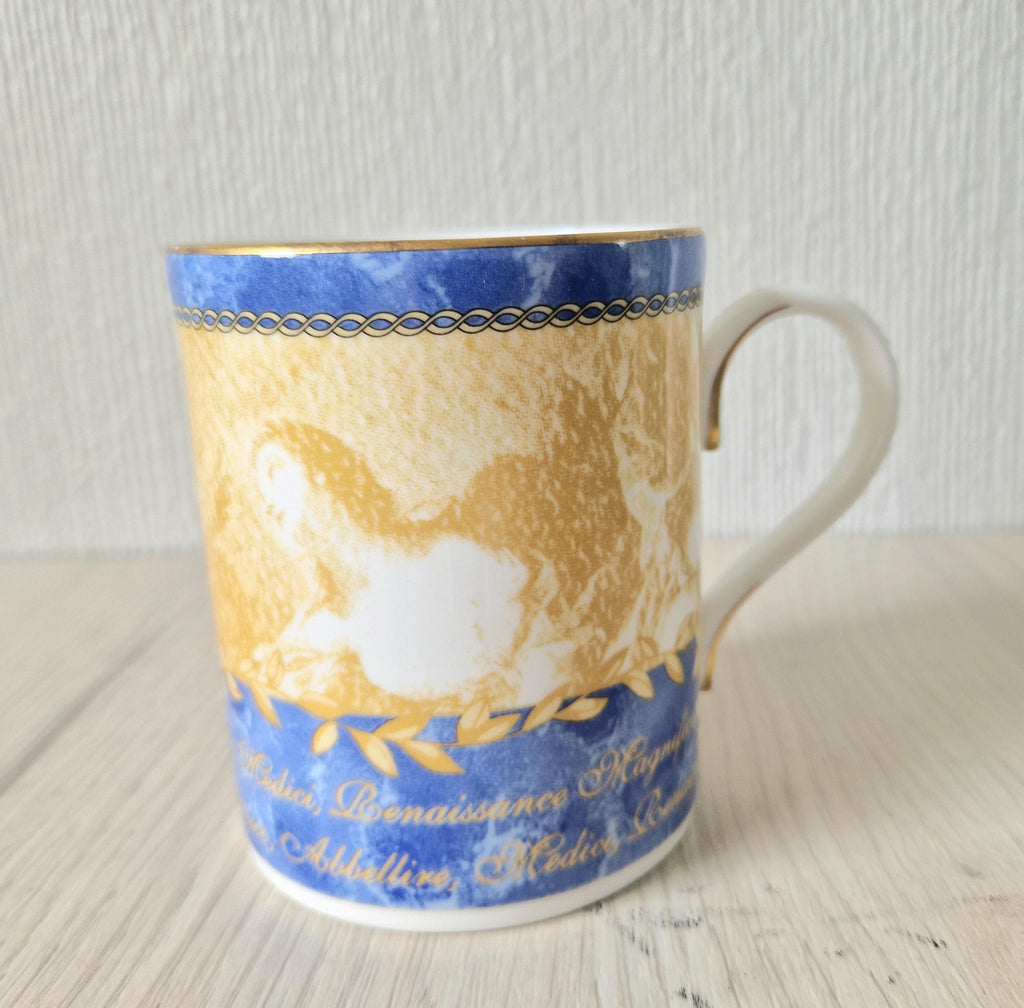 Rare Royal Worcester Millenium Renaussance Artist Limited Edition Mug