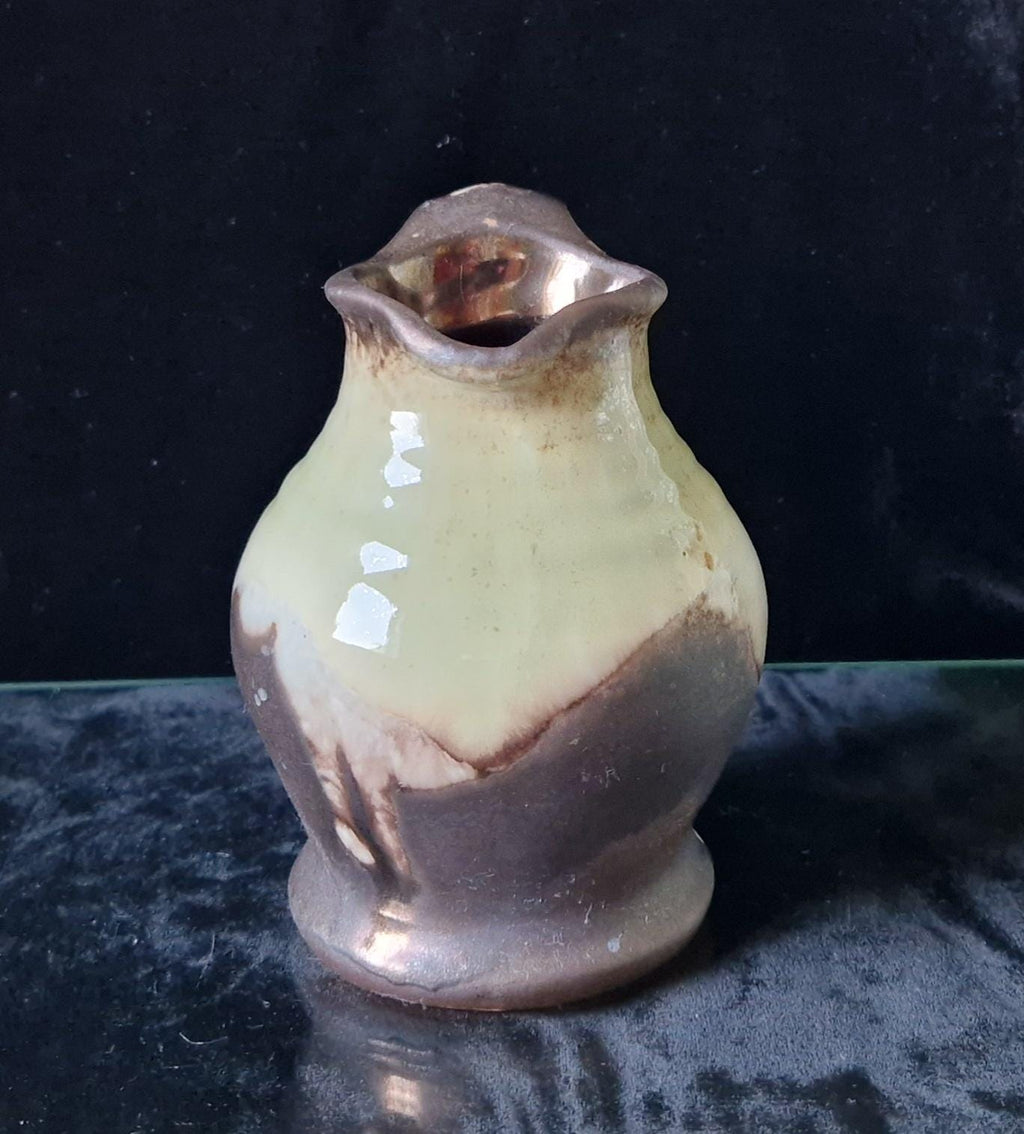 Carstens Tonnieshof West Germany Ceramic Lava Creamer Jug 1950s