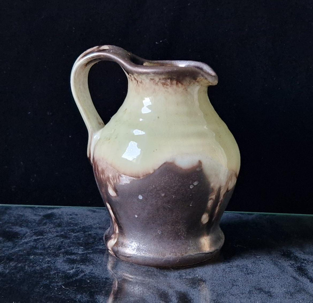 Carstens Tonnieshof West Germany Ceramic Lava Creamer Jug 1950s