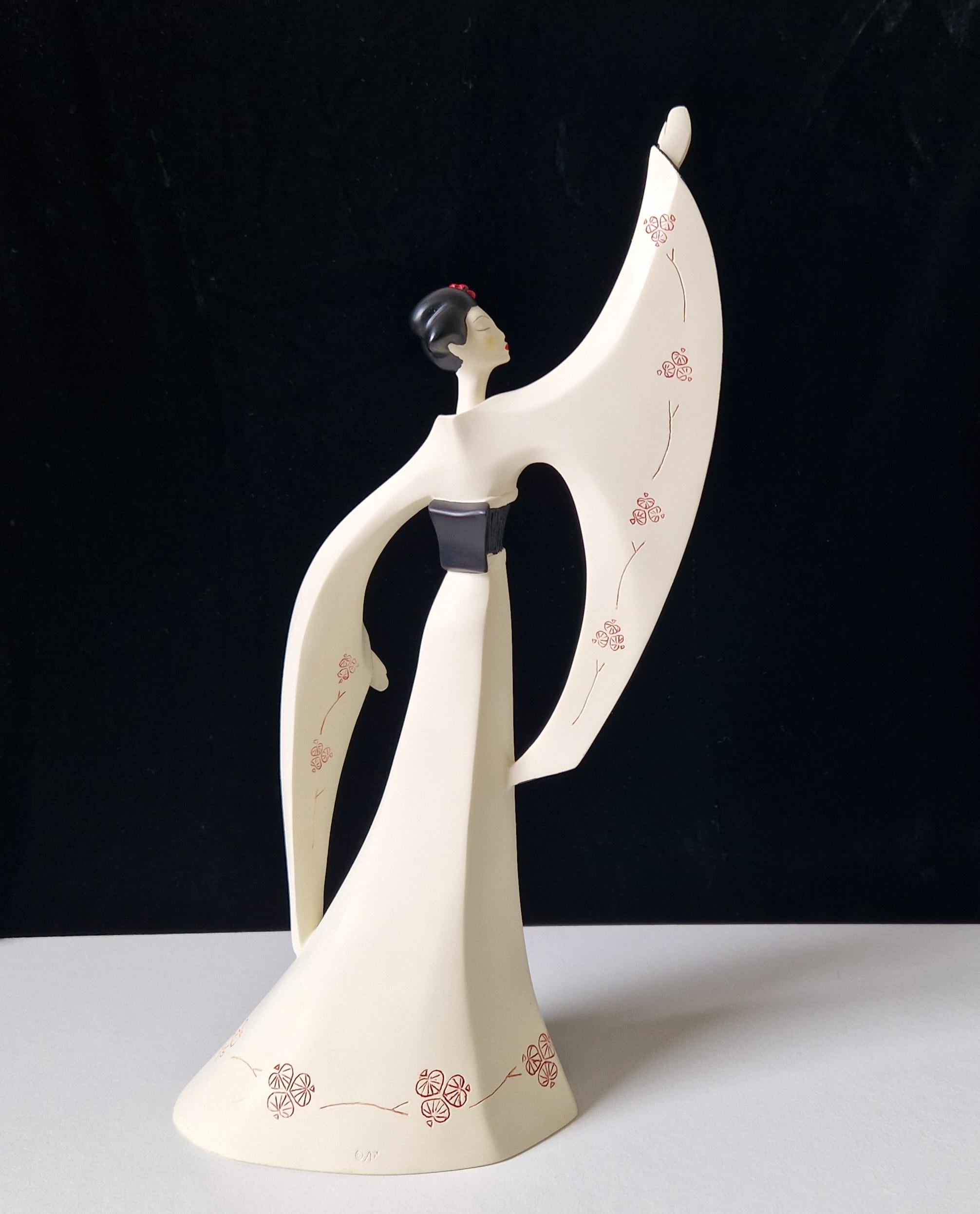 Artforum Waterlilly 'First Blossum' Lady Figurine Rare Early Edition Discontinued