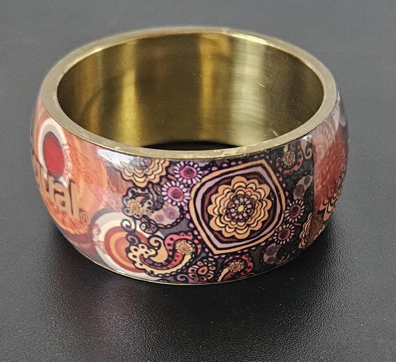 Vintage Desigual Bangle Bracelet Desigual Logo