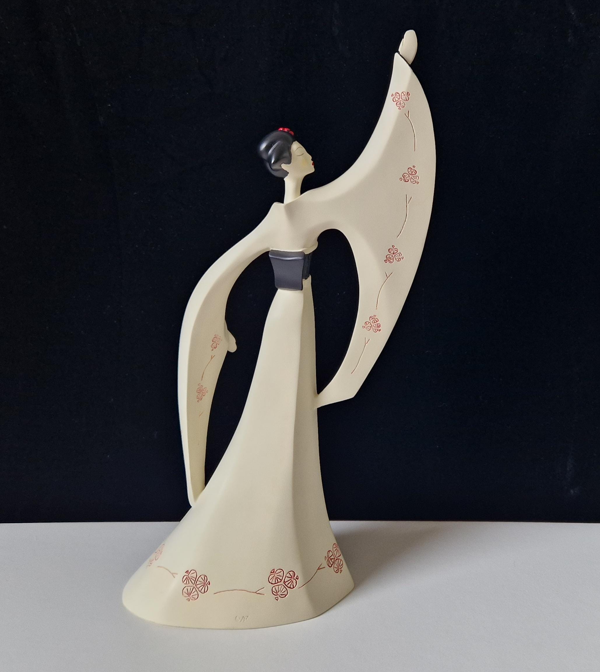 Artforum Waterlilly 'First Blossum' Lady Figurine Rare Early Edition Discontinued