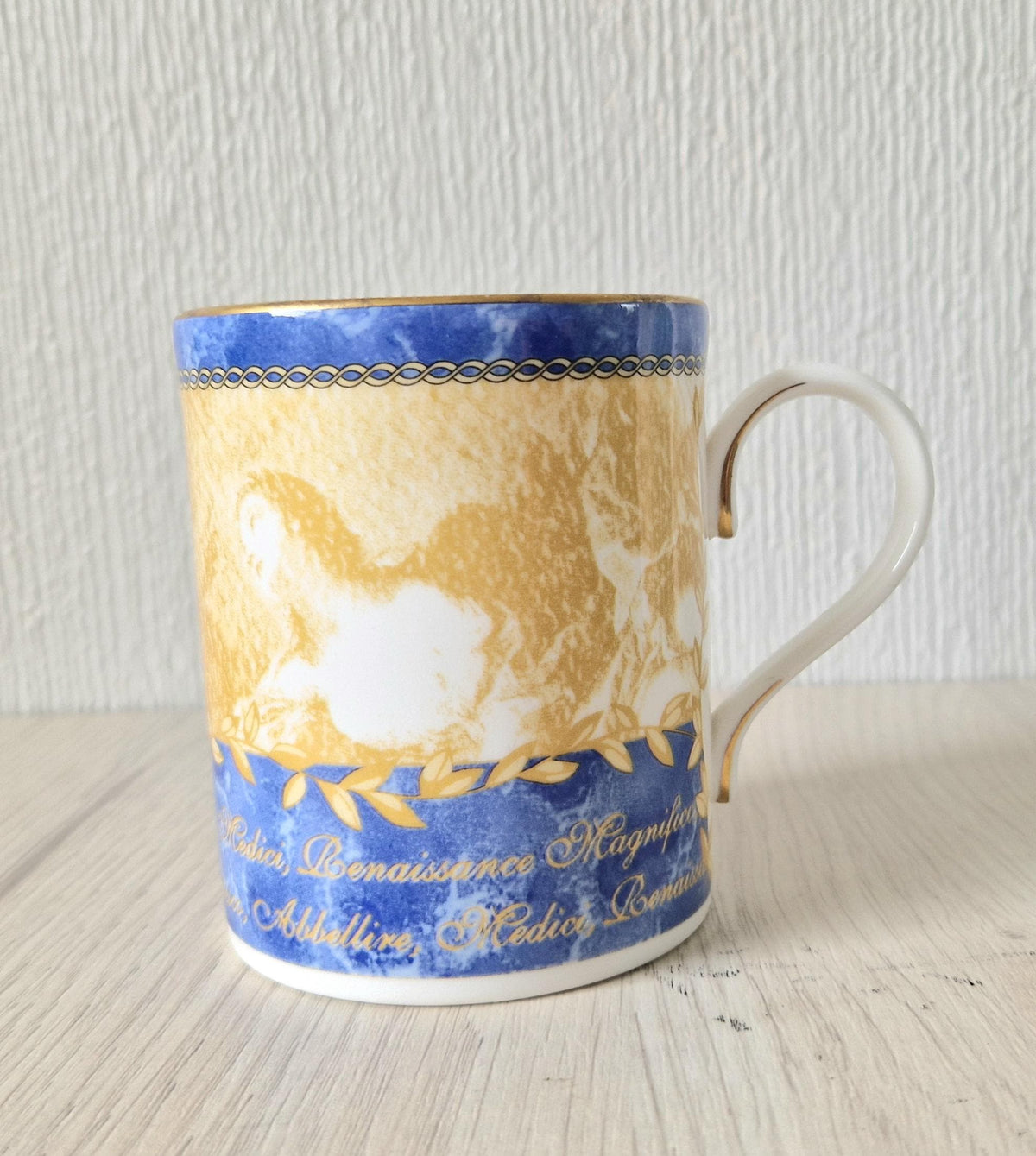 Rare Royal Worcester Millenium Renaussance Artist Limited Edition Mug