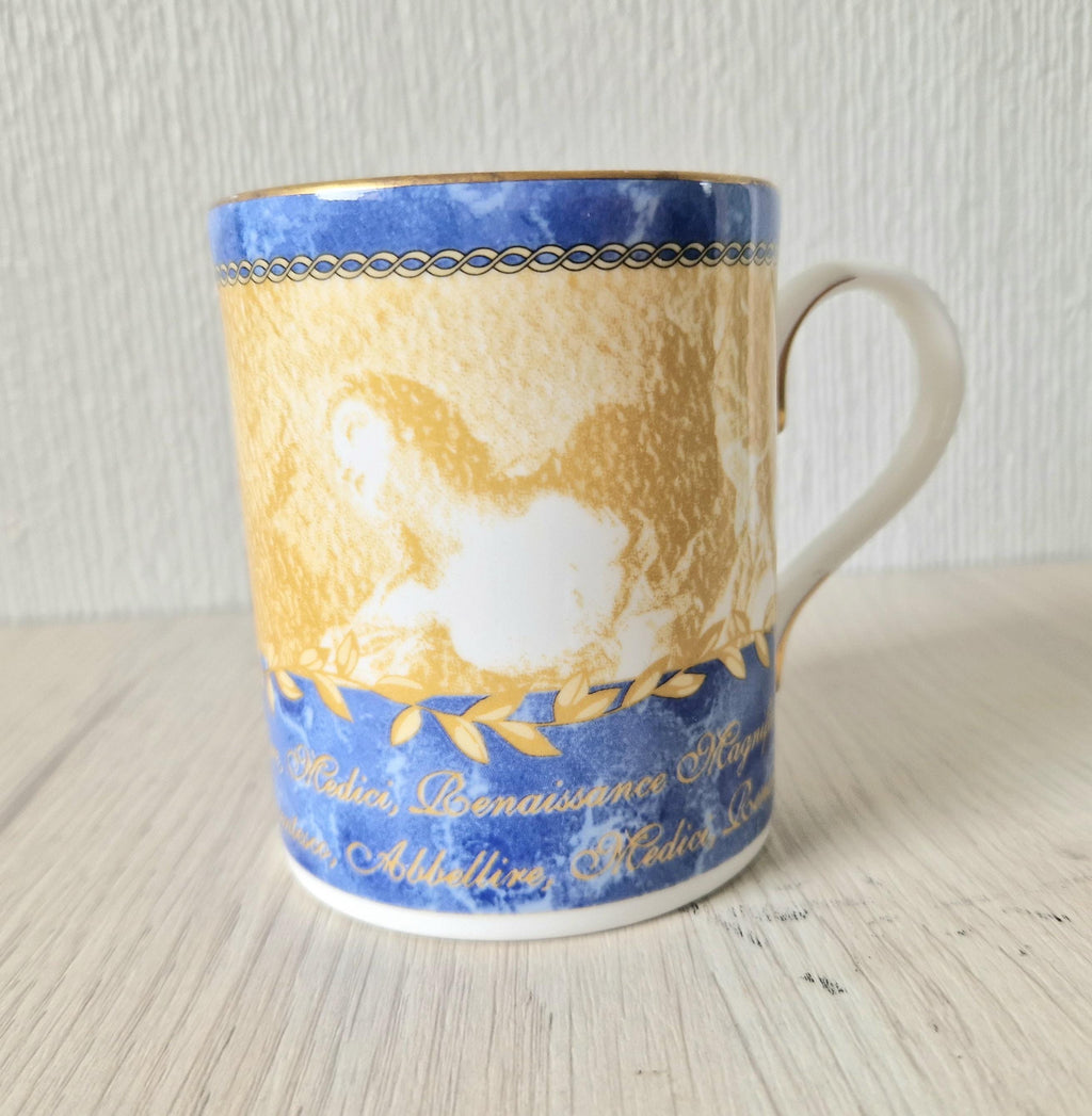 Rare Royal Worcester Millenium Renaussance Artist Limited Edition Mug