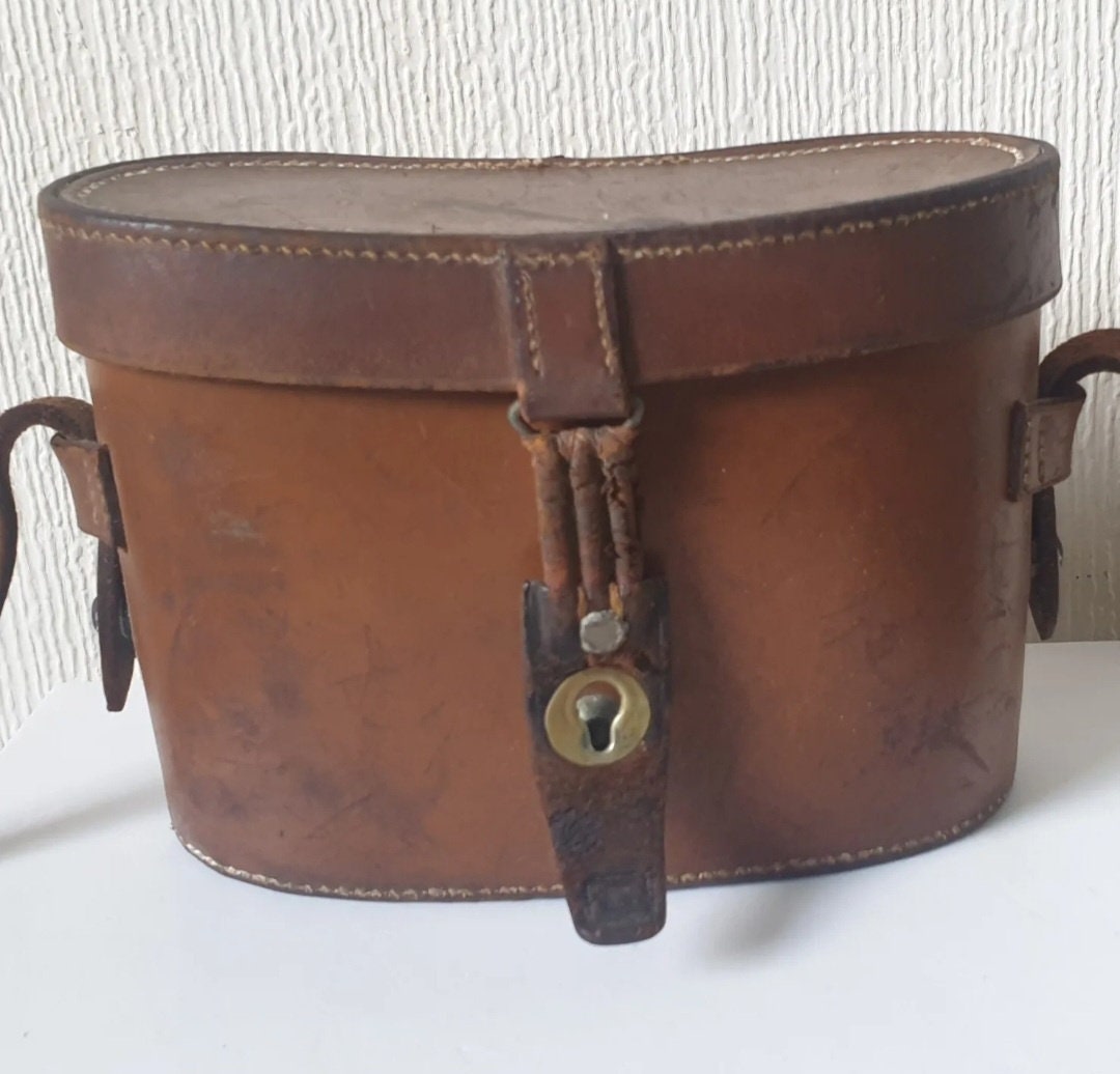 Carl Zeiss Jena Binoculars Telex 6x24 Original Case 1920's Serial # 1241666 Rare