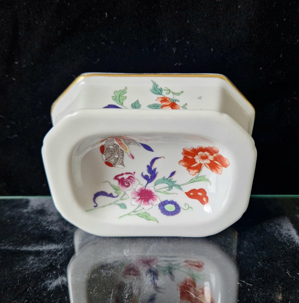 Vintage Vista Alegre Salt Open Table Trencher Sumatra Pattern