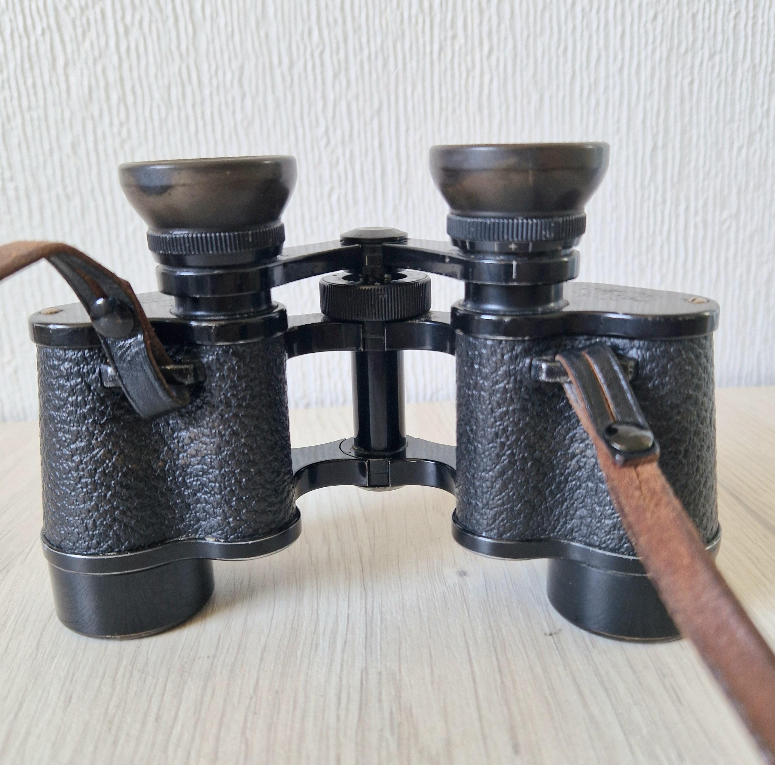Antique Carl Zeiss Jena Turactem 8 x 24 Binocular Serial 1187975 Circa 1920's