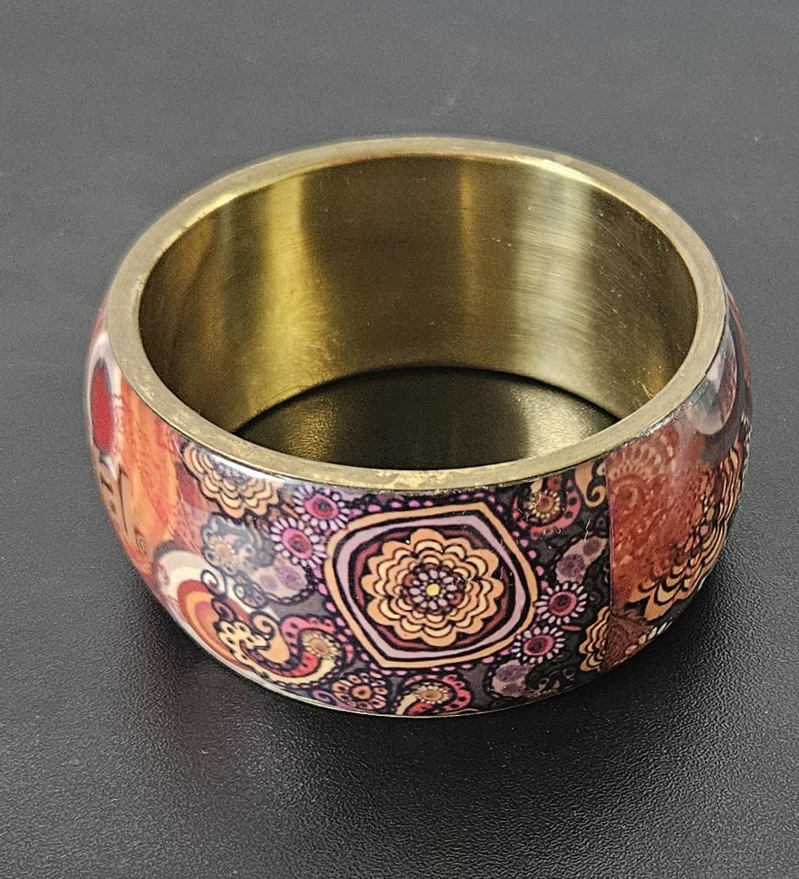 Vintage Desigual Bangle Bracelet Desigual Logo