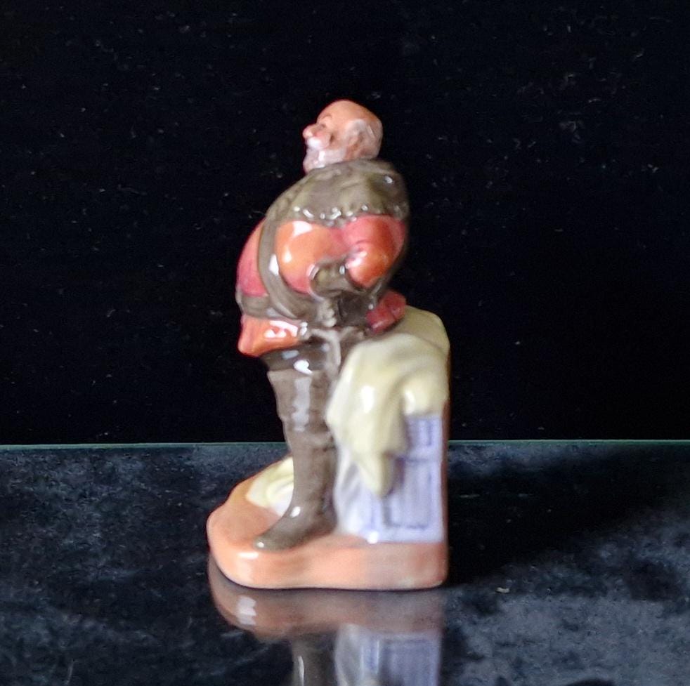 Royal Doulton Falstaff Miniature Ceramic Figurine HN3236 Mint Condition