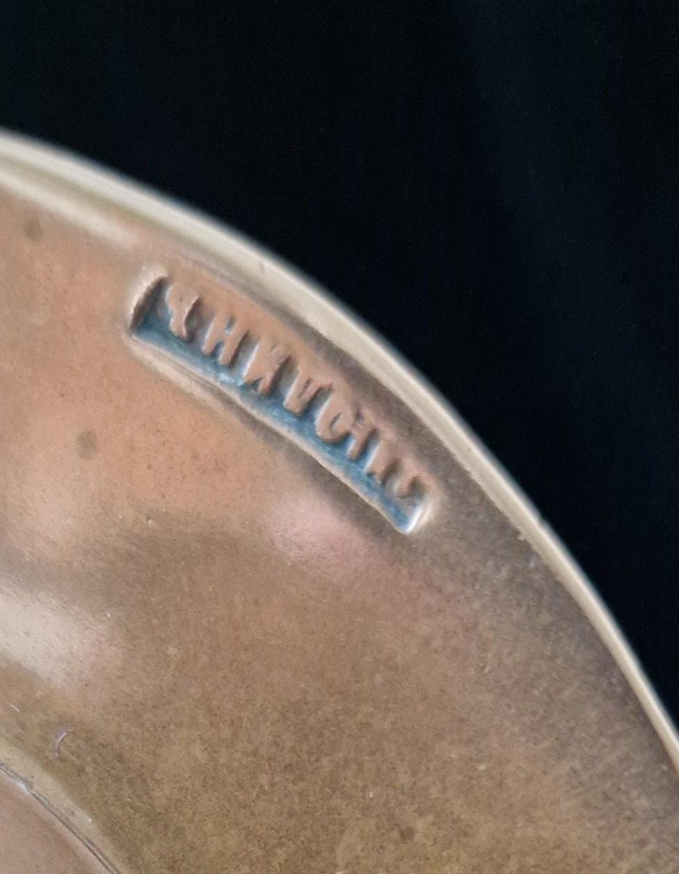 Pair of 19th Century Judin Signed Czarist Era Russian Bronzed Sabbath Bun Footed Capstan Candle Holders.