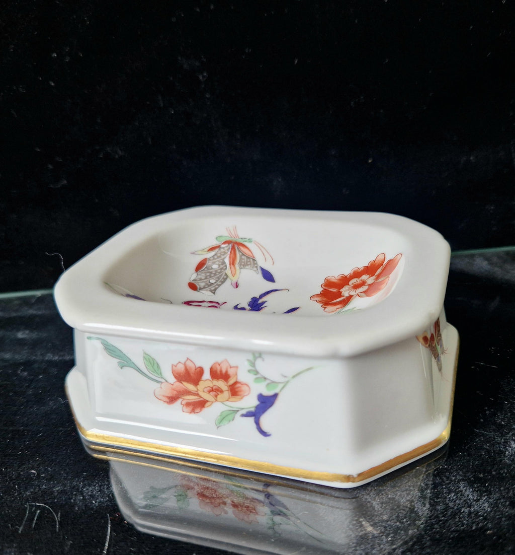 Vintage Vista Alegre Salt Open Table Trencher Sumatra Pattern