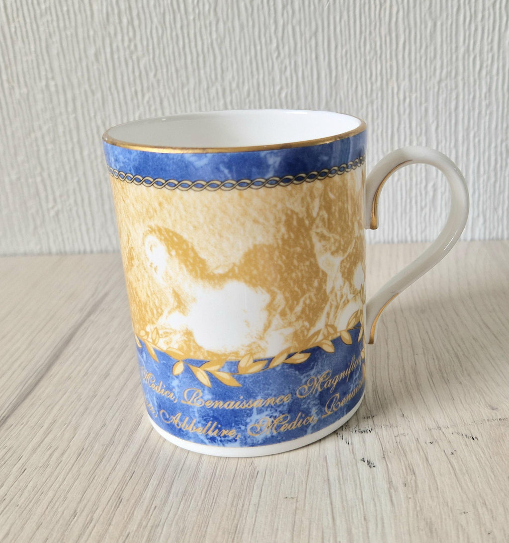 Rare Royal Worcester Millenium Renaussance Artist Limited Edition Mug
