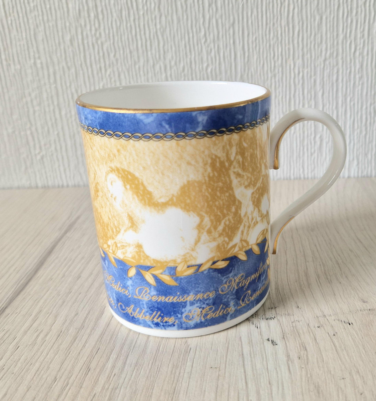 Rare Royal Worcester Millenium Renaussance Artist Limited Edition Mug