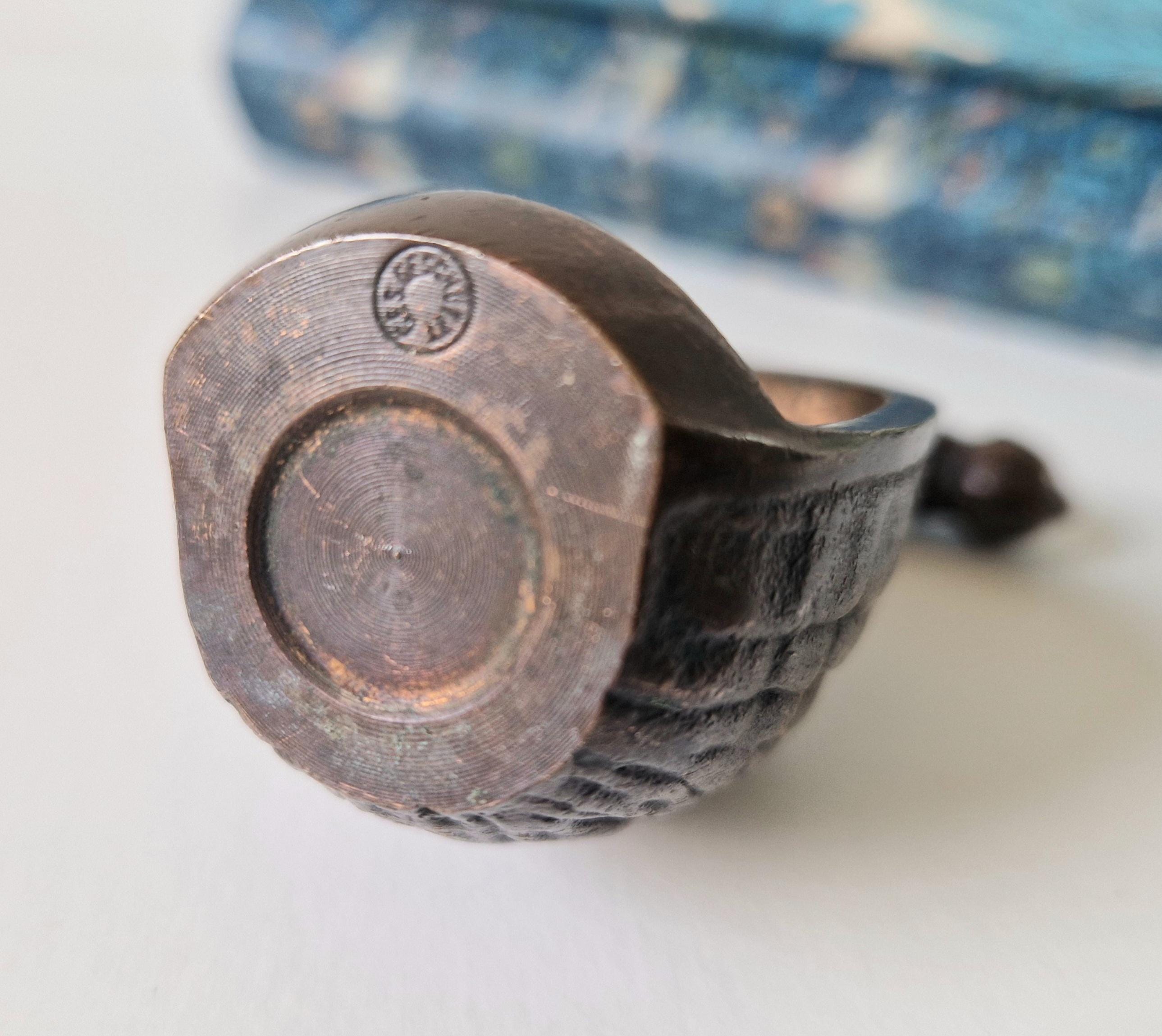 Bronze Art Deco Austrian Bronze Walnut Nutcracker 1900s