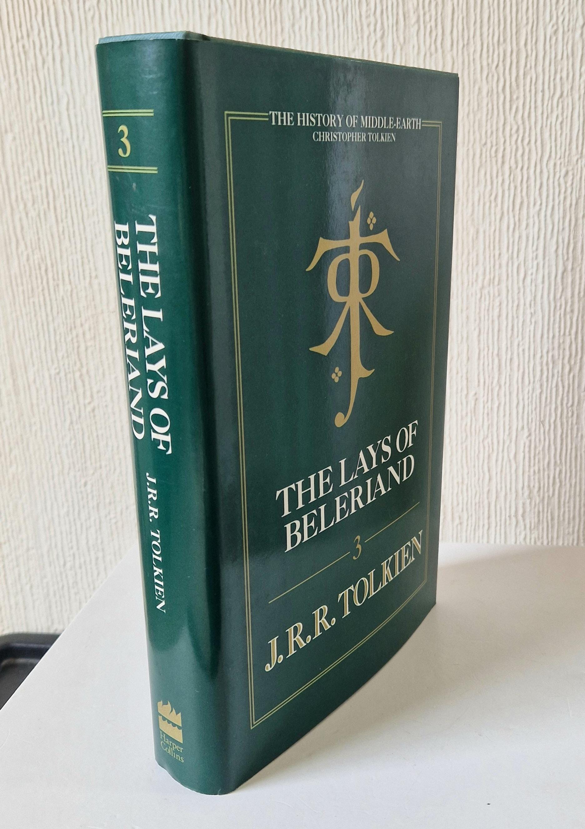 J.R.R. Tolkien: The Lays of Beleriand, 1st Edition Hardcover