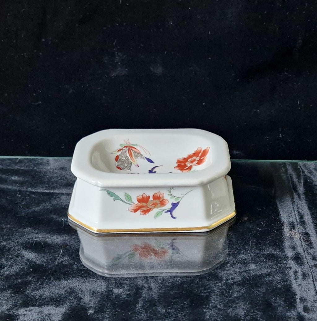 Vintage Vista Alegre Salt Open Table Trencher Sumatra Pattern