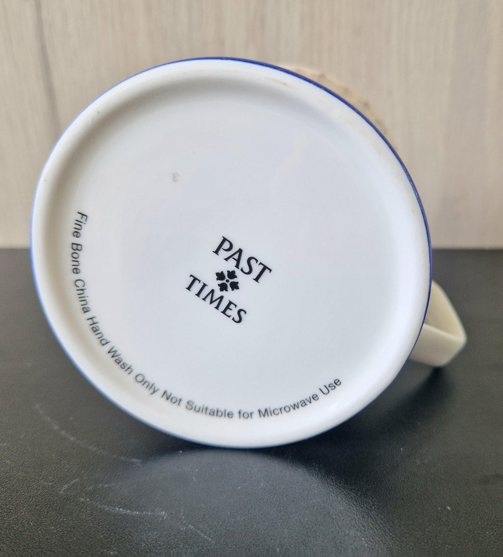 Vintage Past Times Fine Bone China Master & Lady Of The House Coffee Mugs