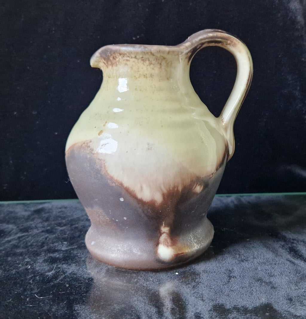 Carstens Tonnieshof West Germany Ceramic Lava Creamer Jug 1950s