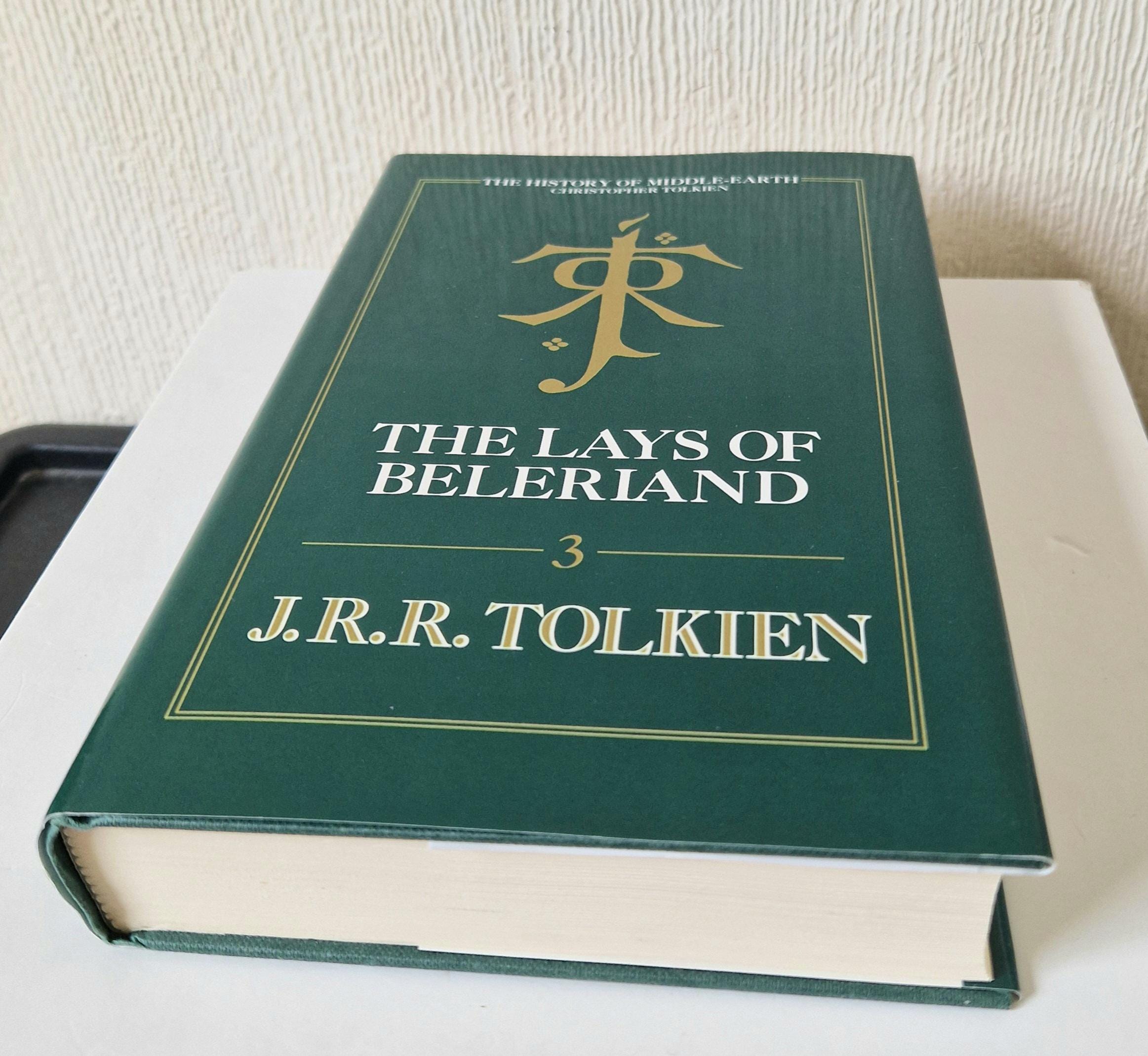 J.R.R. Tolkien: The Lays of Beleriand, 1st Edition Hardcover