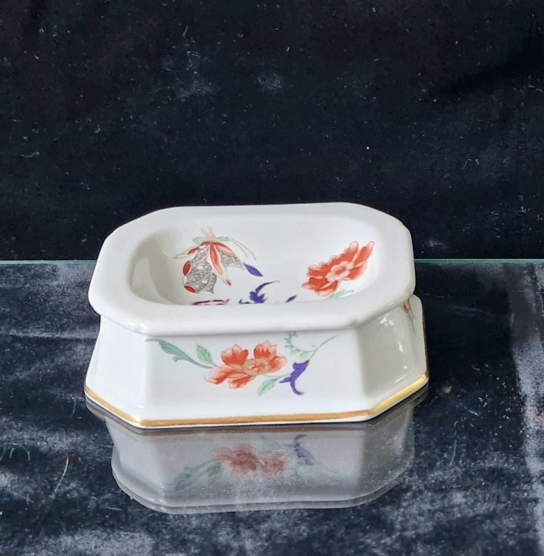 Vintage Vista Alegre Salt Open Table Trencher Sumatra Pattern