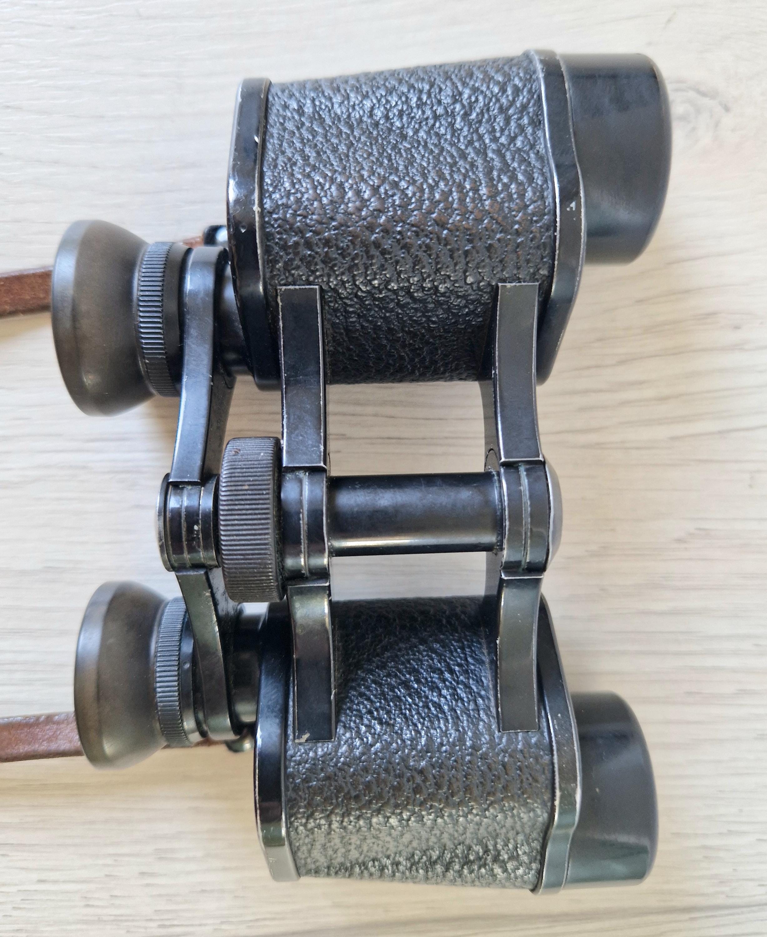 Antique Carl Zeiss Jena Turactem 8 x 24 Binocular Serial 1187975 Circa 1920's