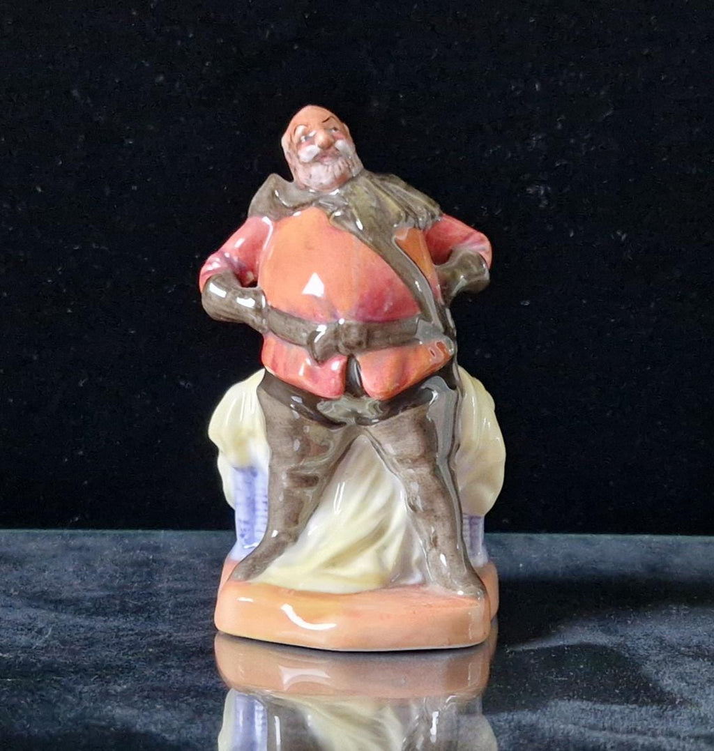 Royal Doulton Falstaff Miniature Ceramic Figurine HN3236 Mint Condition
