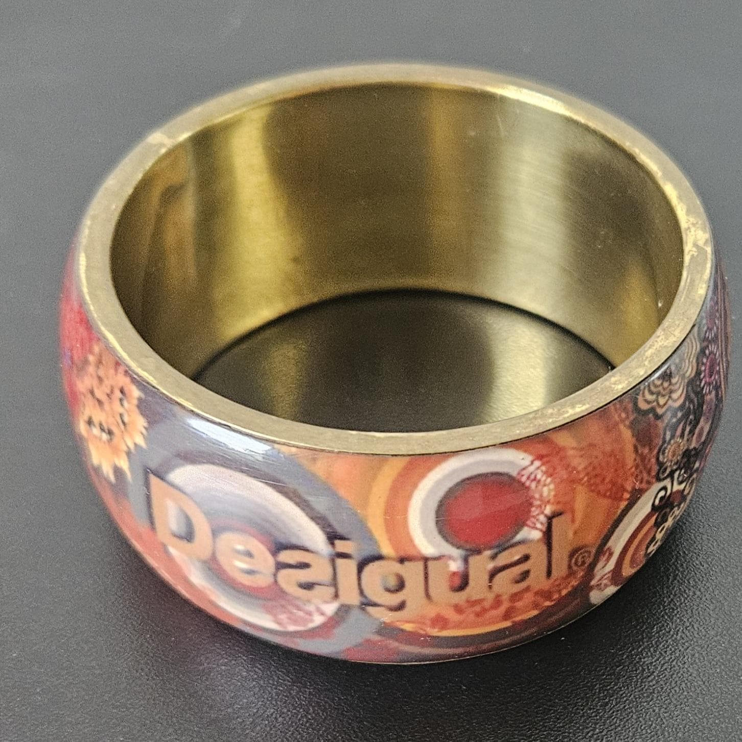Vintage Desigual Bangle Bracelet Desigual Logo