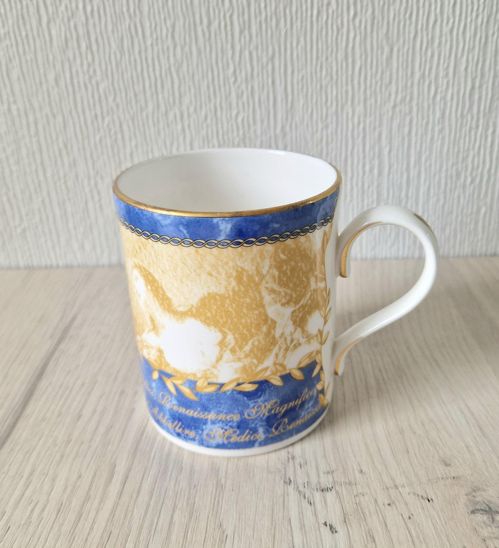 Rare Royal Worcester Millenium Renaussance Artist Limited Edition Mug