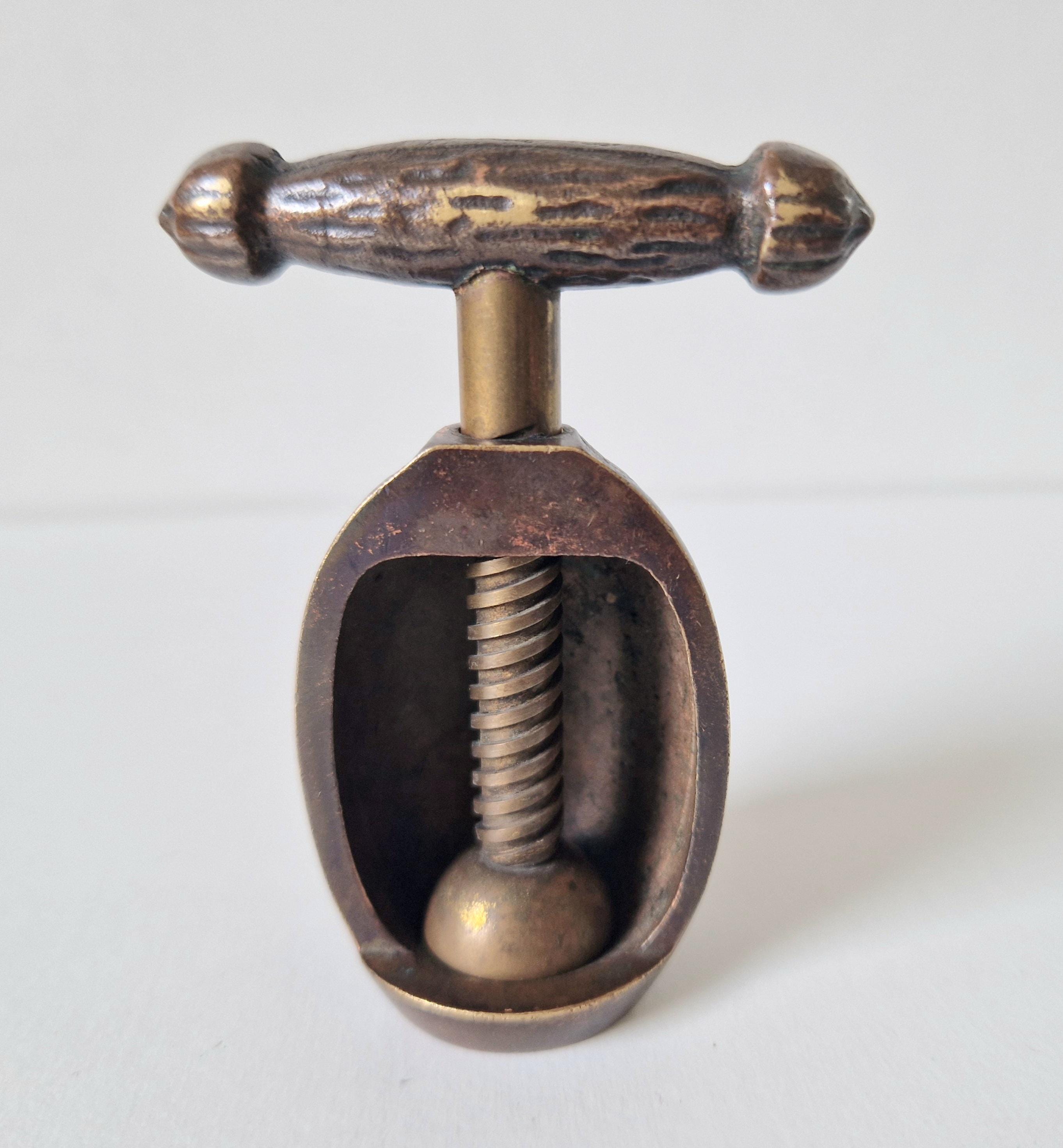 Bronze Art Deco Austrian Bronze Walnut Nutcracker 1900s
