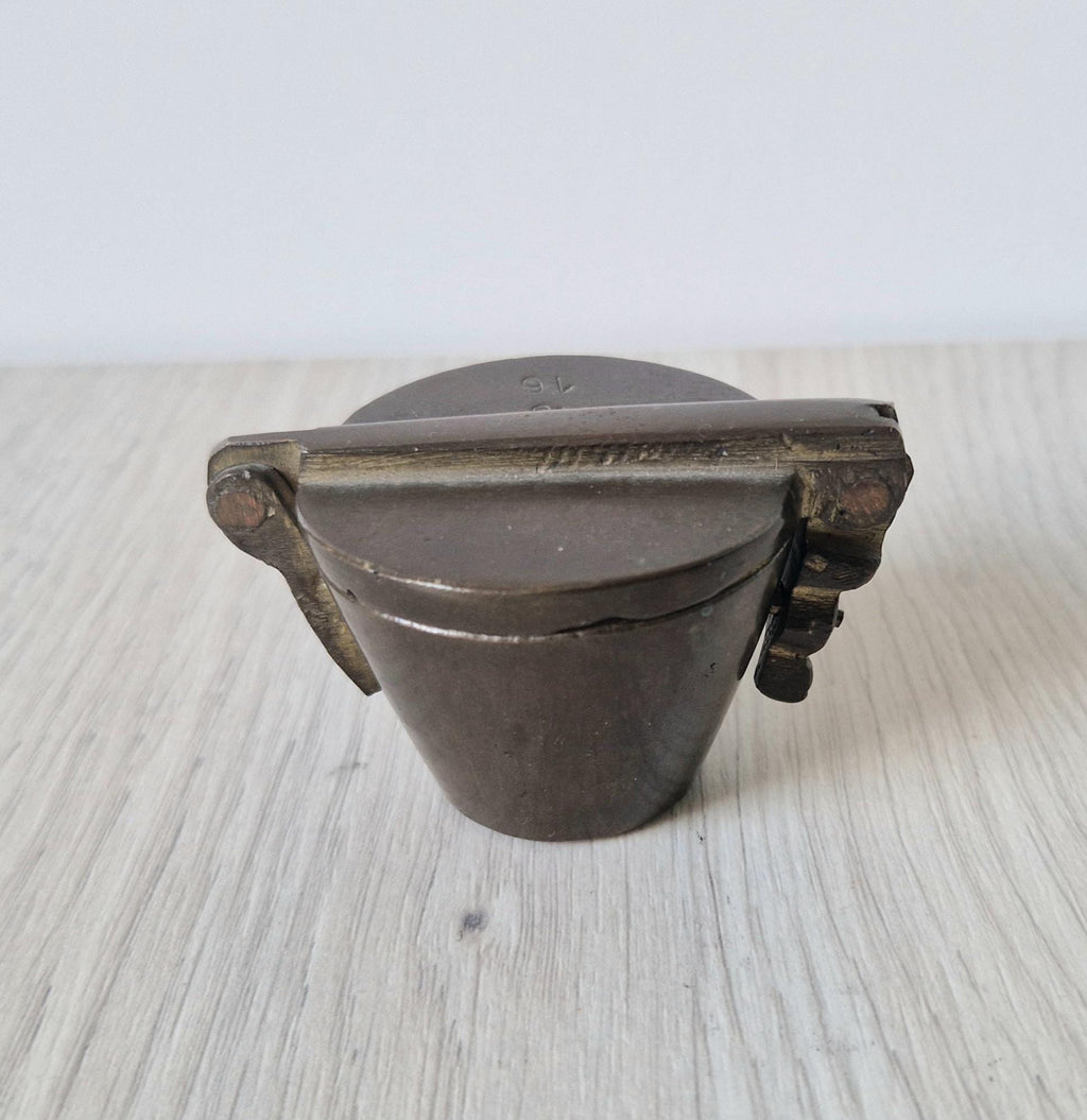 Antique Bronze Nesting Cup Apothecary Weights Set Early 19th Century