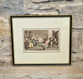 Thomas Rowlandson Lithograph Print 'Quae Genus, With A Quack Doctor' Framed Wall Art