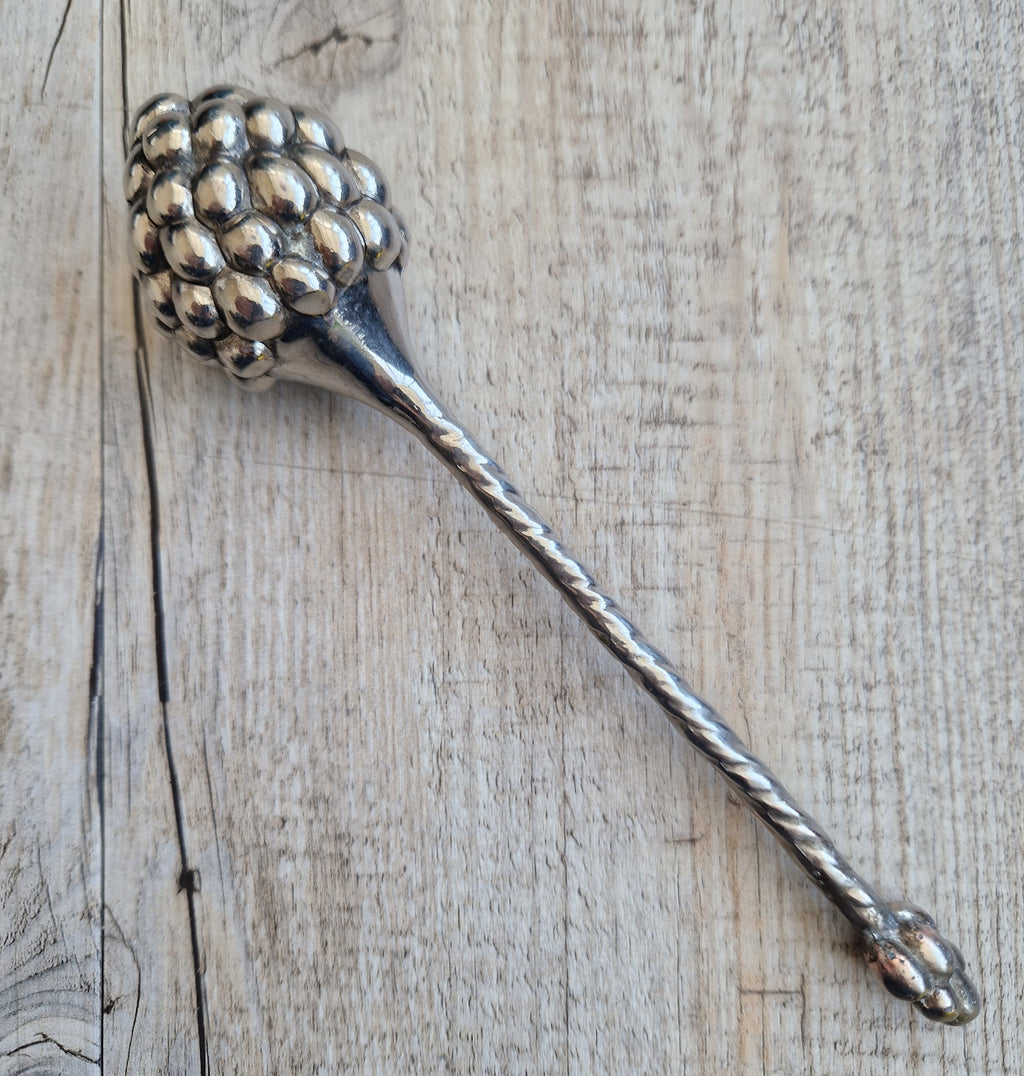 Vintage Silver Plated Silea Bunch of Grapes Style Champagne Bubble Keeper