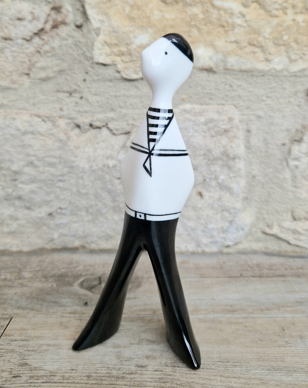 Lubomir Tomaszewski Ćmielów Fine Porcelain 'Felek Marynaz' White Shirt Sailor Figure