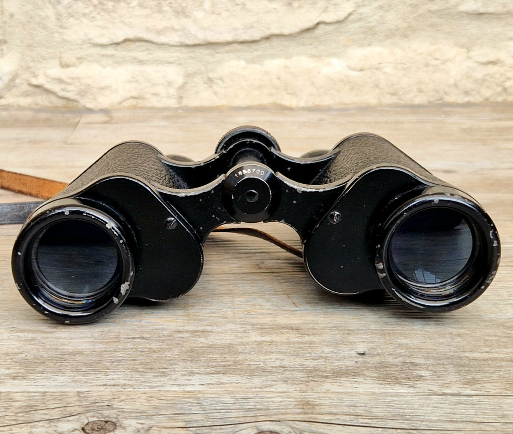 Vintage 1936 Carl Zeiss Jena Silvarem 6x30 Binoculars Coated Optics Fully Functional