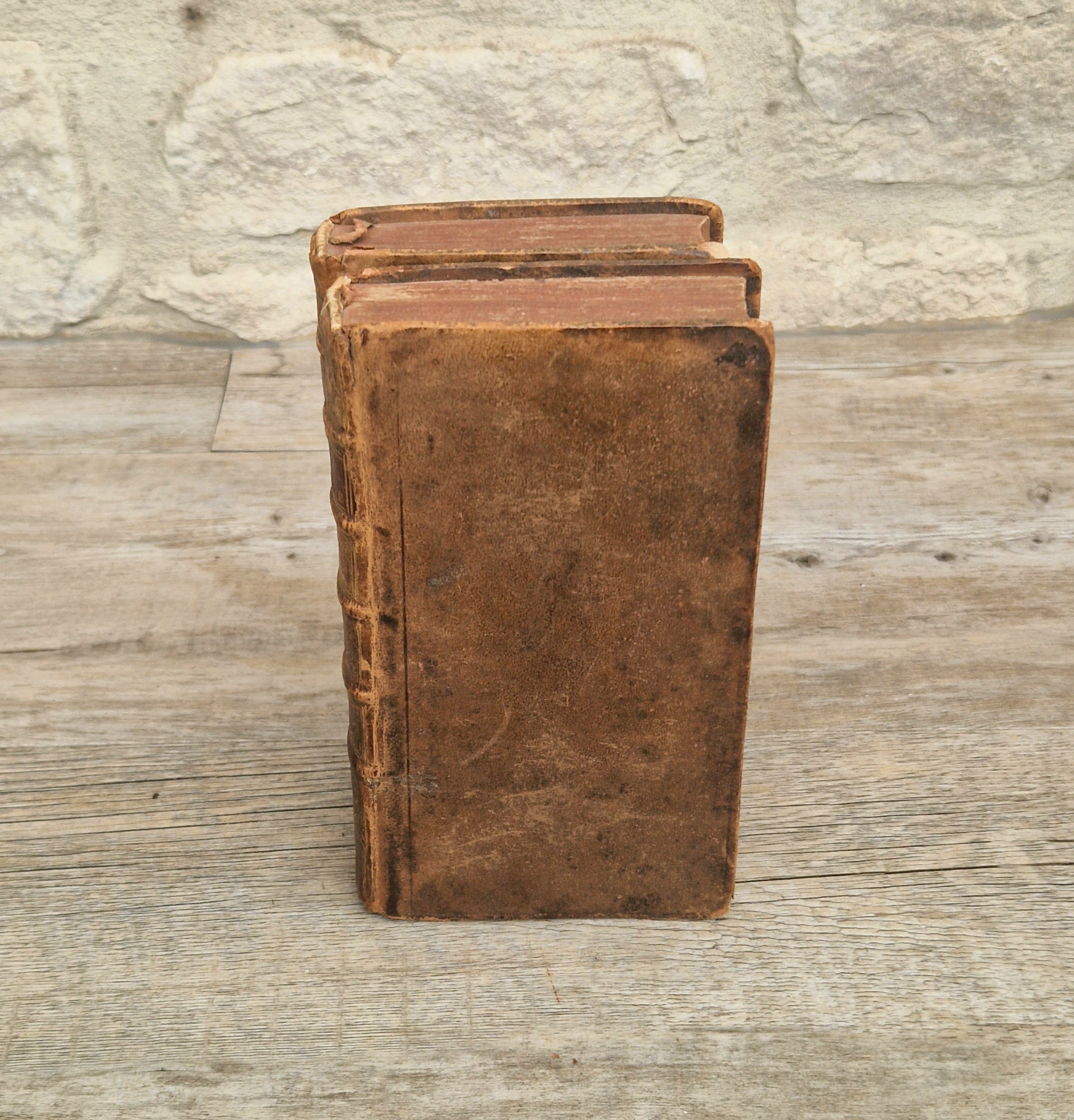 La Vie D'Oliver Cromwell 1746 Gregoire Leti Very Rare 2 Volume Antiquarian Book French
