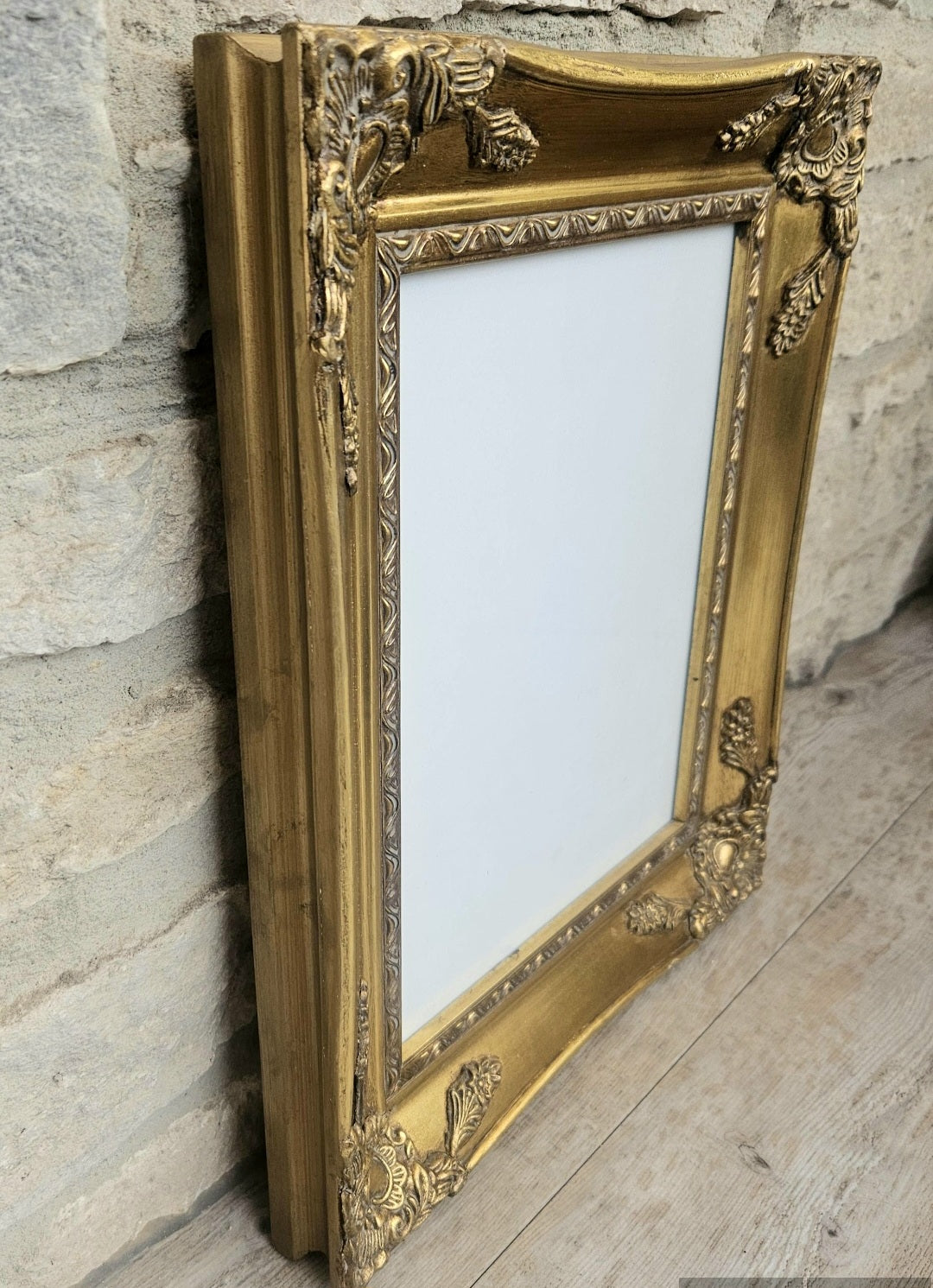 Vintage Gold Baroque Ornate Wall Picture Frame Wood For Picture 10" X 8"