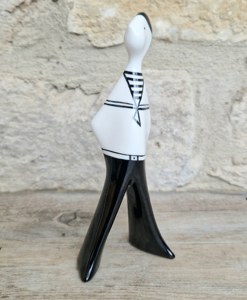 Lubomir Tomaszewski Ćmielów Fine Porcelain 'Felek Marynaz' White Shirt Sailor Figure