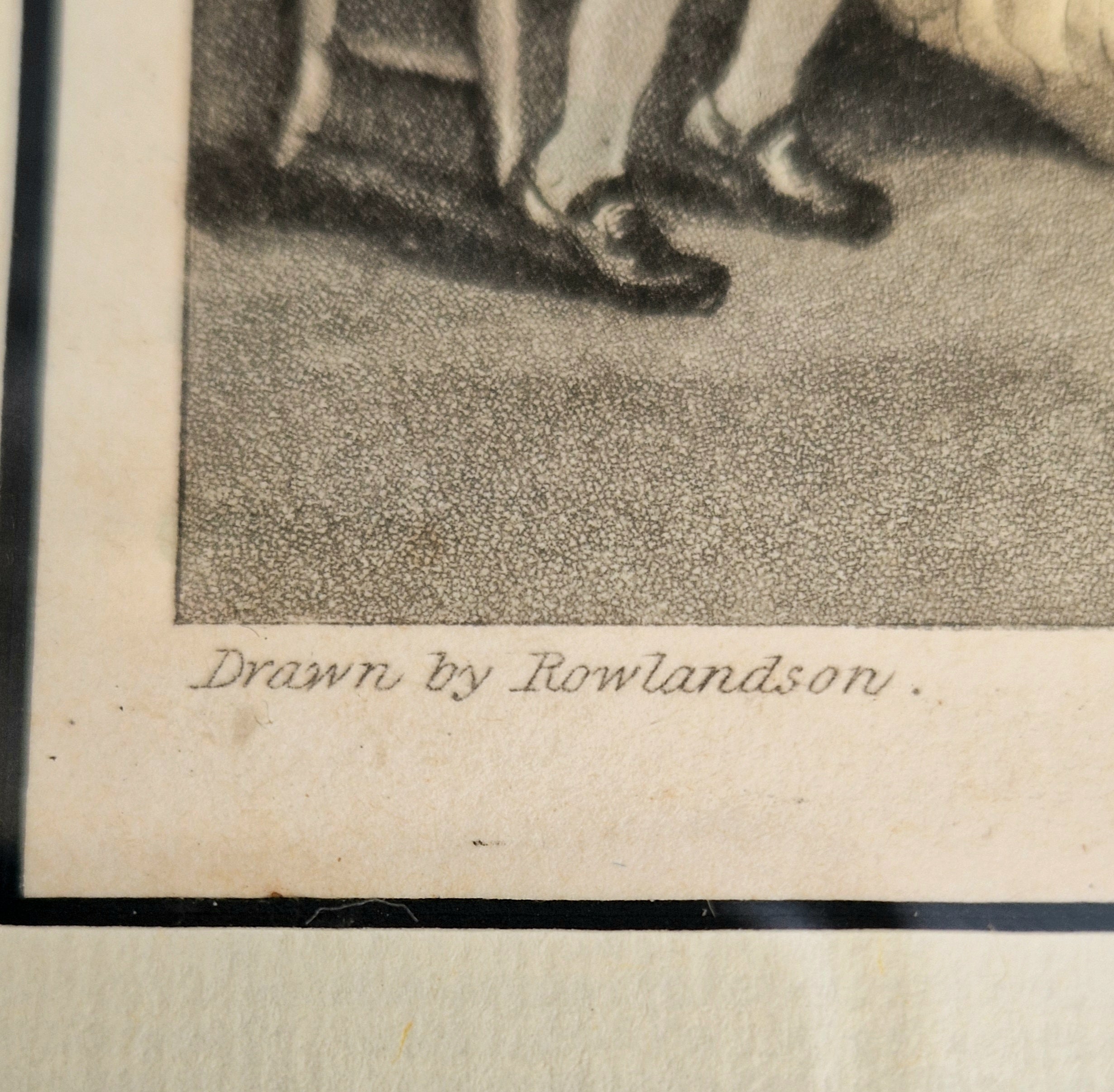 Thomas Rowlandson Lithograph Print 'Quae Genus, With A Quack Doctor' Framed Wall Art